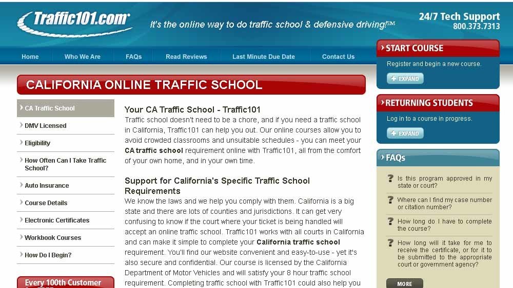 Finding the Best Traffic Schools in Anaheim, California Traffic 101