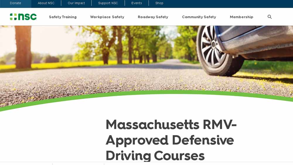 The 5 Best Online Traffic Schools in Massachusetts National Safely Council