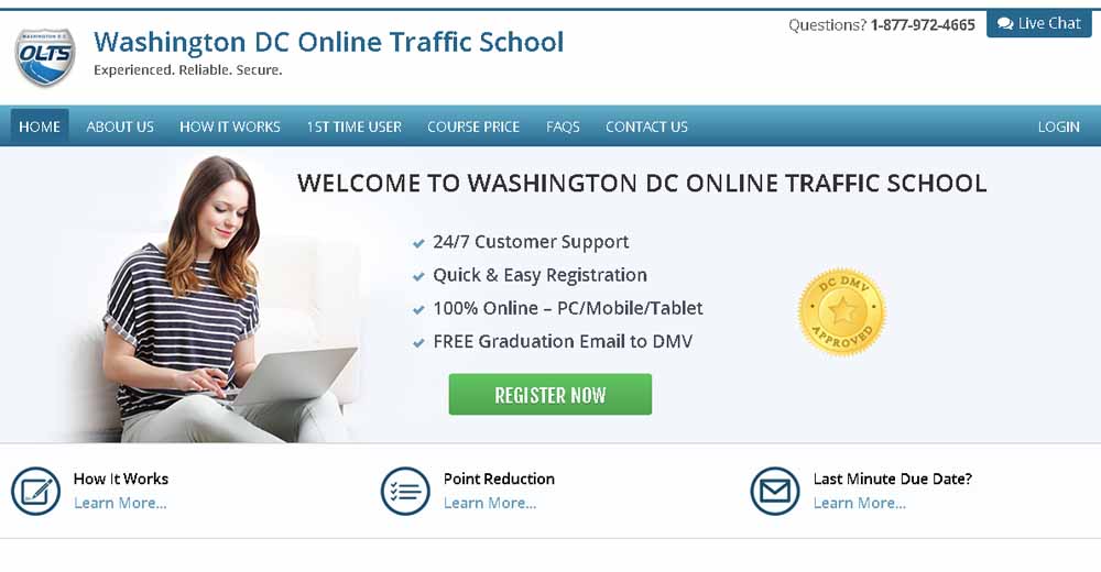 Traffic Schools in Washington DC Washington DC Online Traffic School