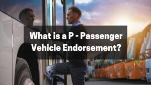What is a P - Passenger Vehicle Endorsement